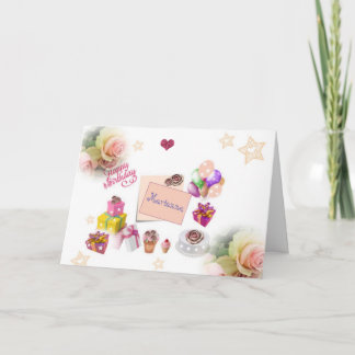 Special Festive Happy Birthday Card