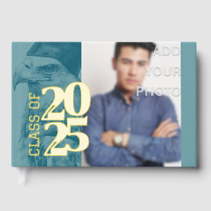 Special Foil Add Photo Graduation Party Book