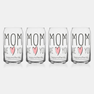 Special for Your Mother Can Glass