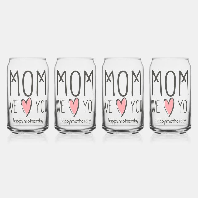 Special for Your Mother Can Glass (Left)