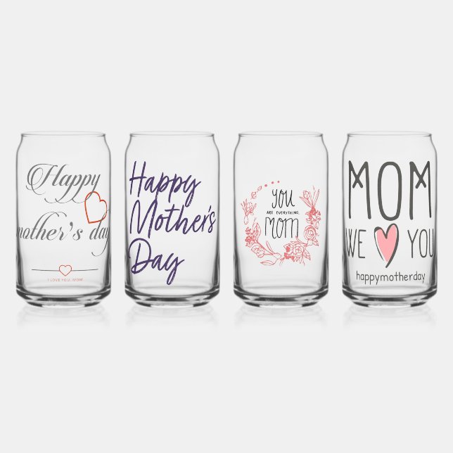 Special for Your Mother Can Glass (Left)
