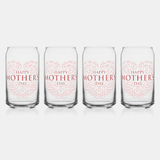 Special for Your Mother Can Glass