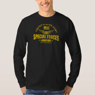 Special Forces Aviation Distressed T-Shirt