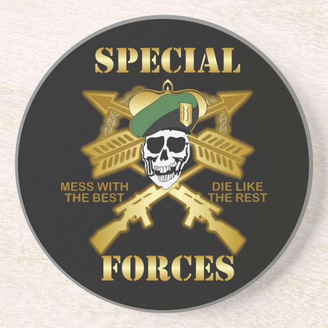 Special Forces Coaster (Front)