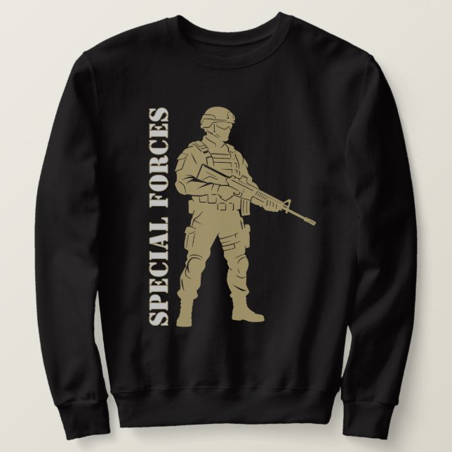 Special Forces - Elite Military Operator Sweatshirt (Design Front)