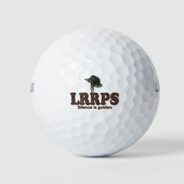 Special forces Green Berets LRRPS Nam Golf Balls (Front)