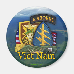 special forces green berets macv sog nam magnet