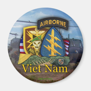 special forces green berets macv sog vietnam Magne Magnet
