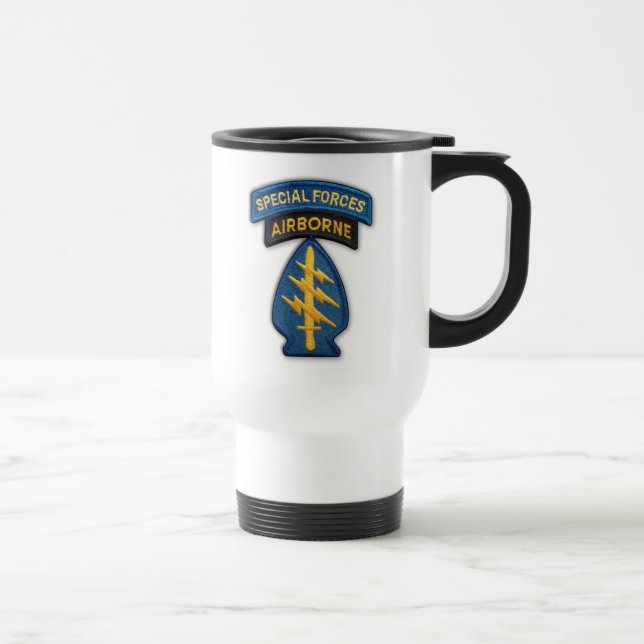 special forces green berets patch Mug (Right)