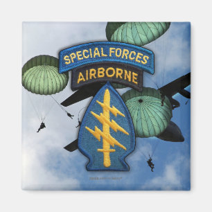 special forces  green berets veterans Magnet