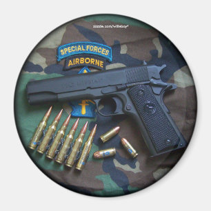 special forces group green berets iraq vets Magnet
