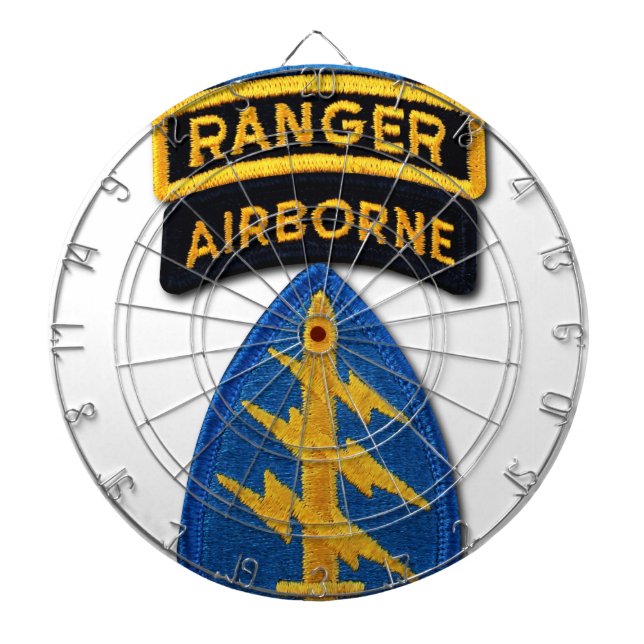 Special Forces Group Green Berets SF SOF SFG SOC Dartboard (Front)