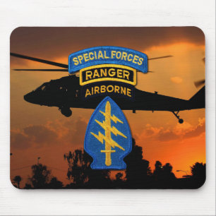 Special Forces Group Green Berets SF SOF SFG SOC Mouse Mat