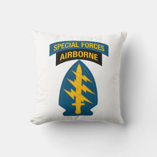 Special Forces insignia Airborne Tab Cushion