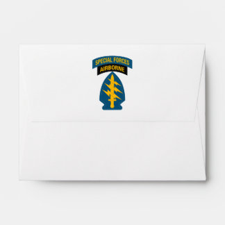 Special Forces insignia Airborne Tab Envelope