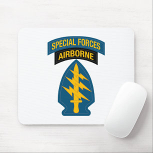 Special Forces insignia Airborne Tab Mouse Mat