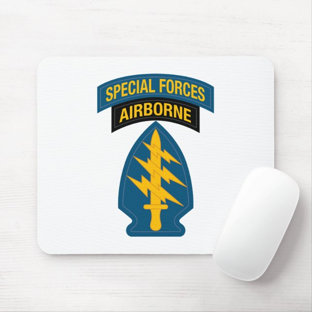 Special Forces insignia Airborne Tab Mouse Mat (With Mouse)