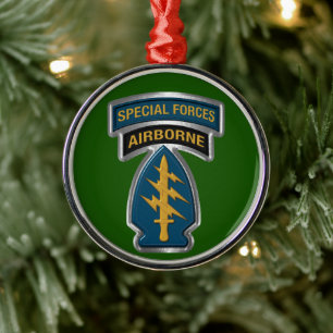 SPECIAL FORCES  METAL TREE DECORATION