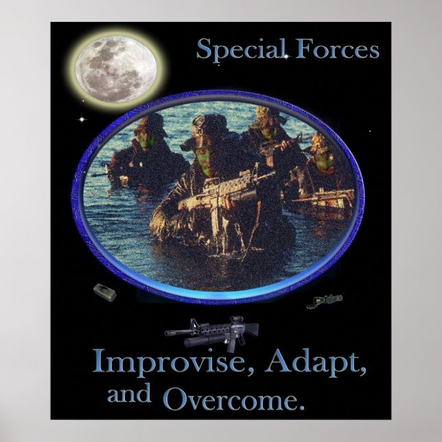 special forces military poster (Front)