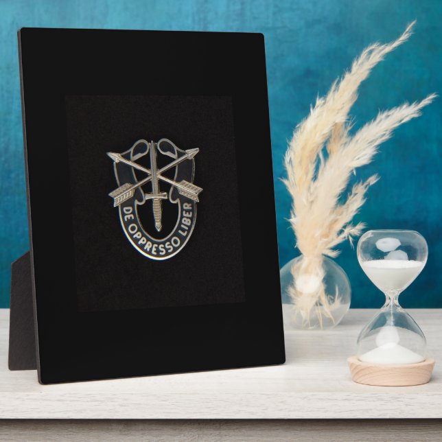 Special Forces Plaque (Side)