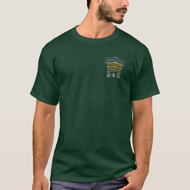 Special Forces Ranger Airborne DAD T-Shirt (Front)