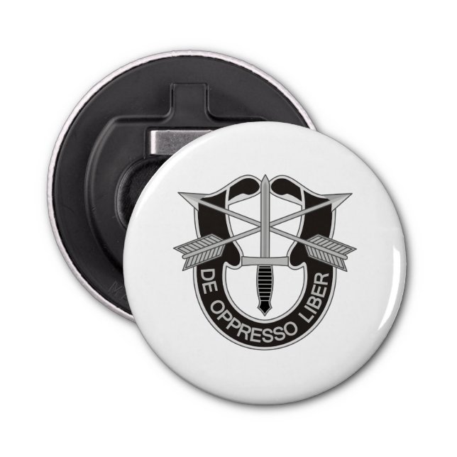 Special Forces SF De Oppresso Liber Bottle Opener (Front)