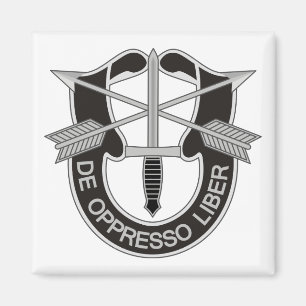 Special Forces SF De Oppresso Liber Magnet