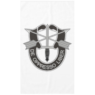 Special Forces SF De Oppresso Liber Tablecloth