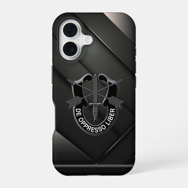 Special Forces SF iPhone 16 Case (Back)