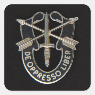 Special Forces Square Sticker