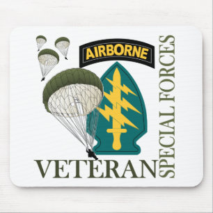 Special Forces Veteran - Airborne Mouse Mat