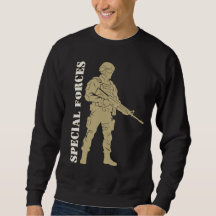 Special Forces Veteran Elite Operator Silhouette