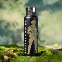 Special Forces Veteran Elite Operator Silhouette