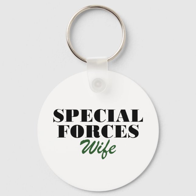 Special Forces Wife Key Ring (Front)