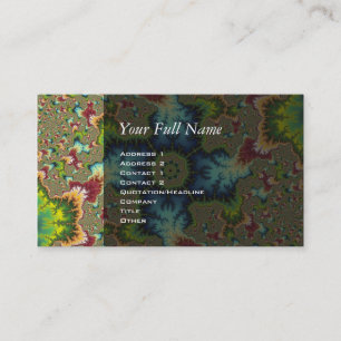 Special - Fractal Art Business Card