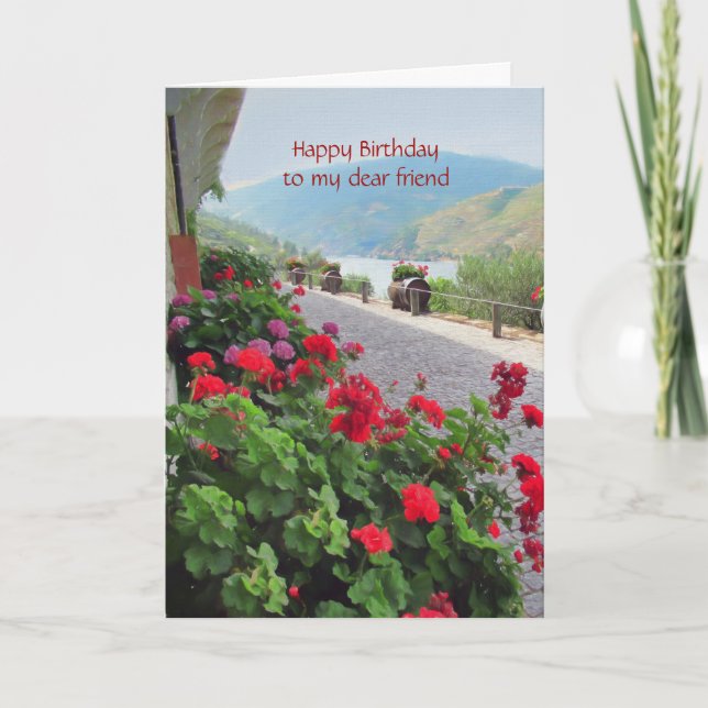 Special Friend a lovely Happy Birthday Card (Front)