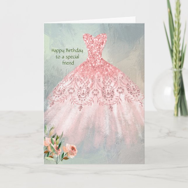 Special Friend Always a Princess Card (Front)