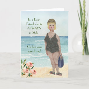 Special Friend Always in Style Glam Card