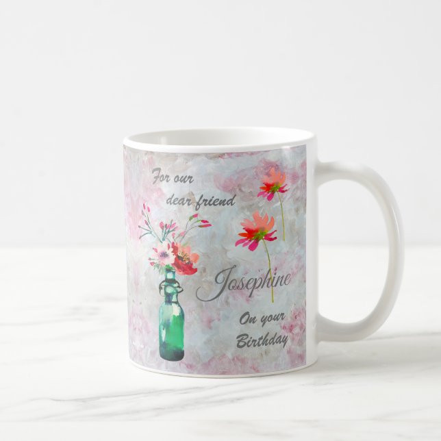 Special Friend Birthday Coffee or Tea Coffee Mug (Right)