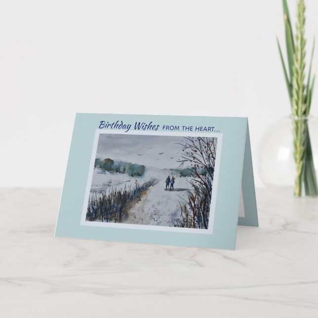 Special Friend Birthday Greetings Card (Front)