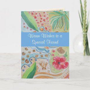 Special Friend Birthday Greetings Card