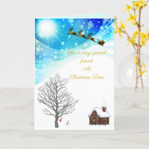 Special Friend Christmas card