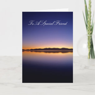 Special friend greeting cards