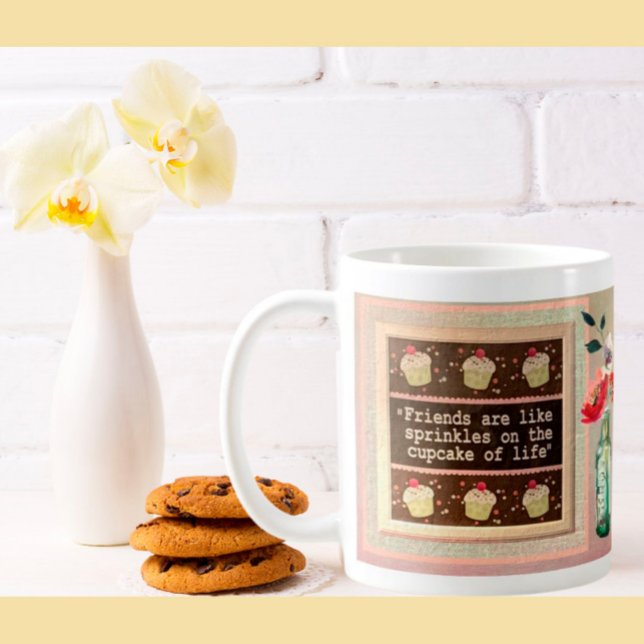 SPECIAL FRIEND MESSAGE COFFEE MUG (Creator Uploaded)