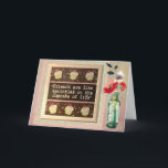 Special Friend Message Floral Birthday Card<br><div class="desc">This is a very unique card for a special friend.  It reminds us of how important they are in our lives and shares that thought with them.  Watercolor flowers and cheerful cupcakes to emphasise that message.</div>