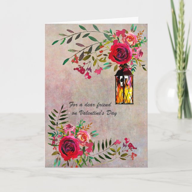 Special Friend Valentine's Day Card (Front)