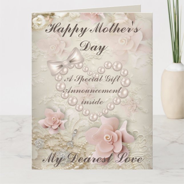 Special Gift for Mother's Day (Buy Card-Buy Gift) Card (Front)