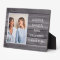 Special Gift! SISTER Photo Plaque with Easel
