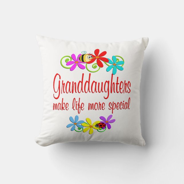 Special Granddaughter Cushion (Front)