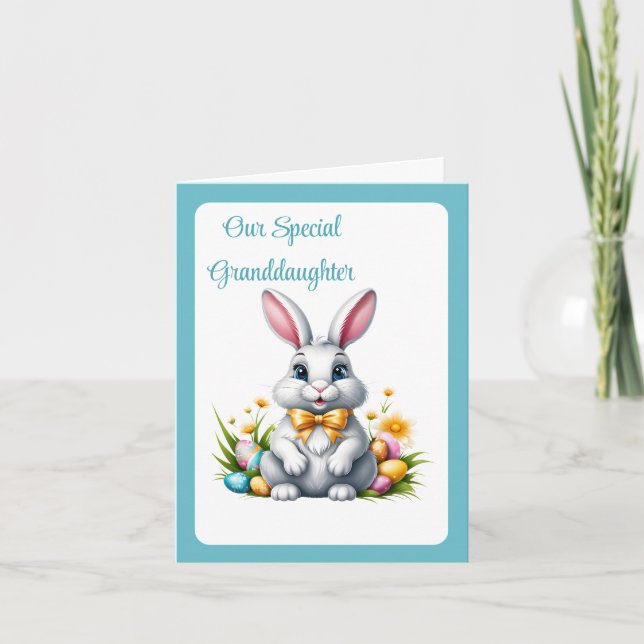Special Granddaughter Easter Card (Front)